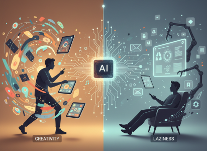 AI Creativity Unlocked The Dual Impact on Human Potential